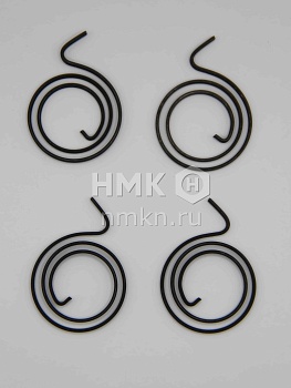 Комплект пружин для дверной ручки 28х18х1 загиб 10 мм - 4 шт. Комплект пружин для дверной ручки 28х18х1 загиб 10 мм - 4 шт.